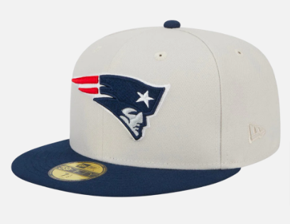 New England Patriots New Era Fitted World Class Chrome Navy Cap Hat