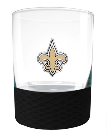 New Orleans Saints 14oz. Whiskey Commissioner Rocks Glass