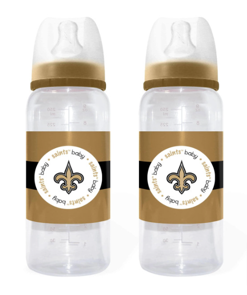 New Orleans Saints 9 oz. Bottles (2pk) - THE 4TH QUARTER