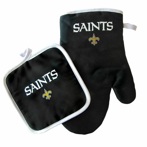 New Orleans Saints Oven Mitt and Pot Holder