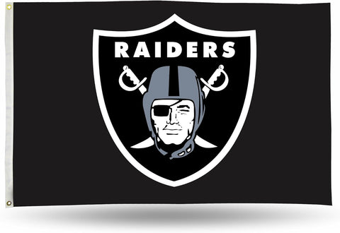 Raiders Bar Home Decor Wincraft Lightweight 3' X 5' Flag Logo Single Sided
