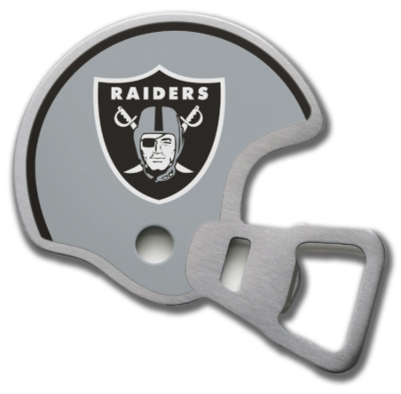 Raiders Magnetic Helmet Bottle Opener