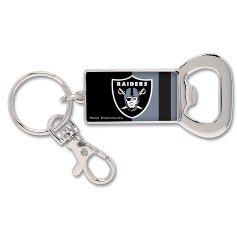 Raiders Key chain Bottle Opener Key Ring Rectangle