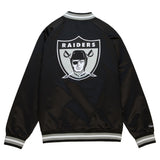 Raiders Men's Mitchell & Ness Double Clutch Jacket Black