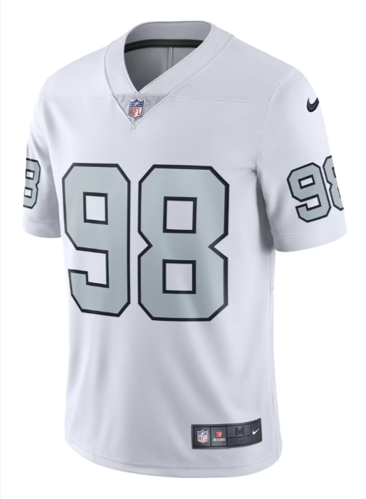 Raiders Mens Jersey Vapor Limited Maxx Crosby 