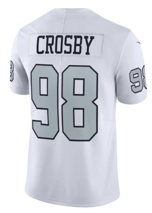 Raiders Mens Jersey Vapor Limited Maxx Crosby 