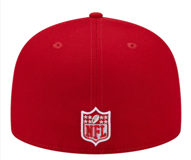 Los Ángeles Raiders Fitted New Era 59Fifty Super Bowl Patch Red Cap Hat Grey UV - THE 4TH QUARTER