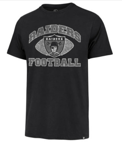 Raiders Mens T-Shirt 47 Brand Franklin Historic Flint Pathway Tee