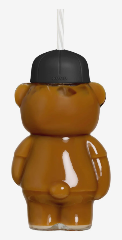 Raiders Glass Bear Tumbler