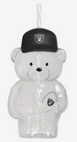 Raiders Glass Bear Tumbler