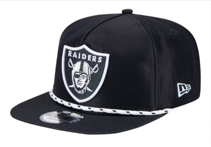 Raiders Snapback New Era 9Fifty The Golfer Rope Hat Cap - THE 4TH QUARTER