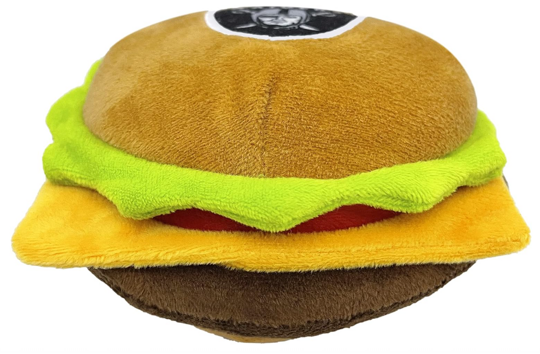 Raiders Pet Dog Plush Hamburger Toy - THE 4TH QUARTER
