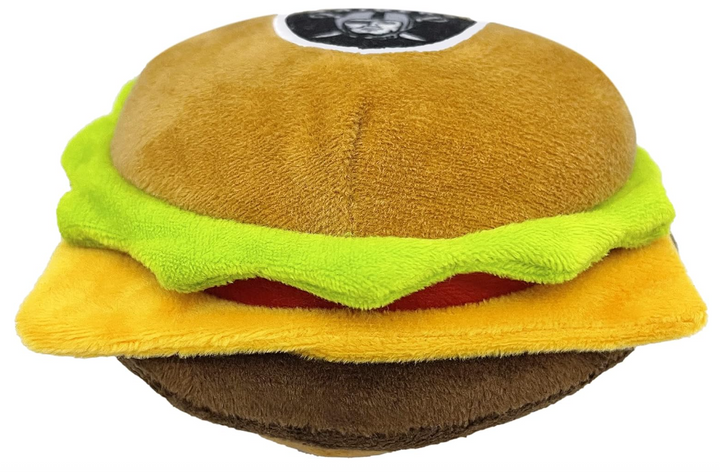 Raiders Pet Dog Plush Hamburger Toy - THE 4TH QUARTER