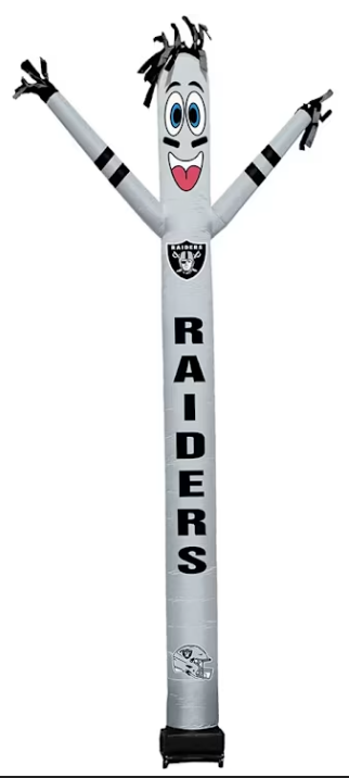 Raiders Inflatable Crazy Sports Fan - THE 4TH QUARTER