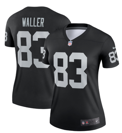 Raiders Womens Jersey Darren Waller #83 Legend Black