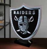 Raiders LED Infinity Logo Acrylic Light