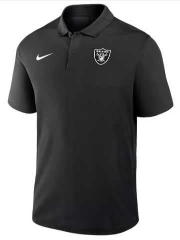Raiders Men's Dri-FIT Victory Polo Black