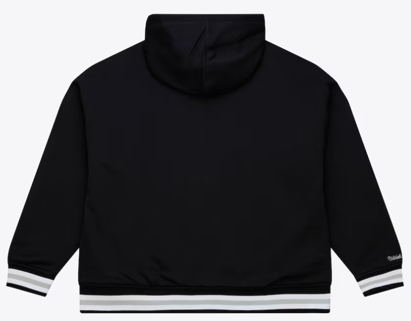Raiders Mens Mitchell &amp; Ness Throw It Back Quilted Fleece - THE 4TH QUARTER