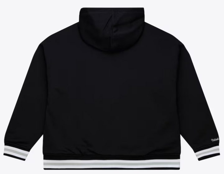 Raiders Mens Mitchell &amp; Ness Throw It Back Quilted Fleece - THE 4TH QUARTER