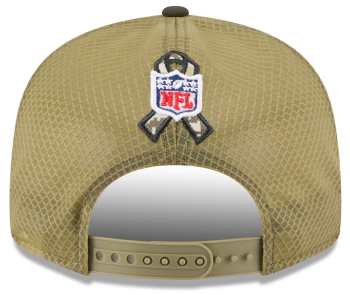 Raiders Snapback New Era 9Fifty 2025 Salute to Service Split Panel - THE 4TH QUARTER