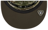 Raiders Snapback New Era 9Fifty 2025 Salute to Service Split Panel