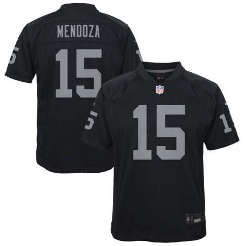Raiders Jersey Youth 8-20 Fernando Mendoza 
