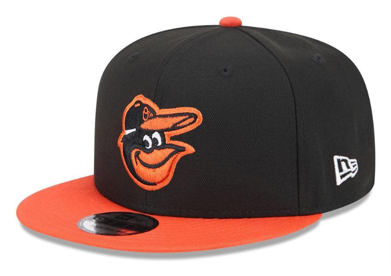 Baltimore Orioles New Era 9Fifty Snapback Mascot 2 Tone Black