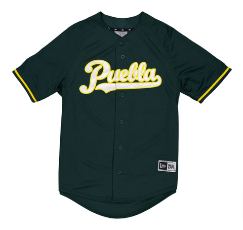 Pericos De Puebla Men's New Era Home Replica Jersey Green