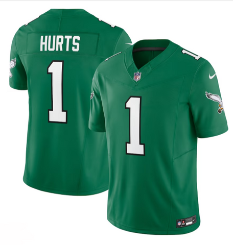 Philadelphia Eagles Mens Jersey Jalen Hurts #1 Vapor F.U.S.E. Limited