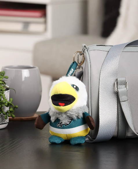 Philadelphia Eagles Plush Teamie Beanie Mascot Bag Charm Keychain
