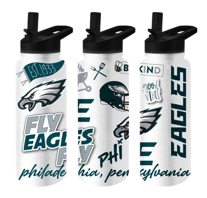 Philadelphia Eagles 34oz Native Quencher Bottle