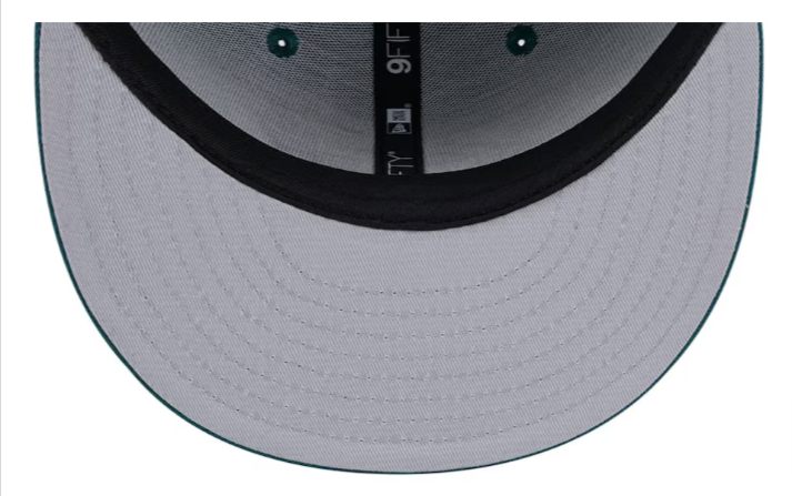 Philadelphia Eagles Snapback New Era 9Fifty 2024 Draft Green Cap Hat Grey UV - THE 4TH QUARTER