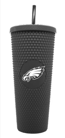 Philadelphia Eagles 24oz Studded Tumbler Travel Mug Cup