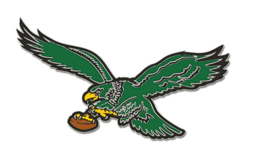 Philadelphia Eagles Throwback Logo Lapel Pin - THE 4TH QUARTER