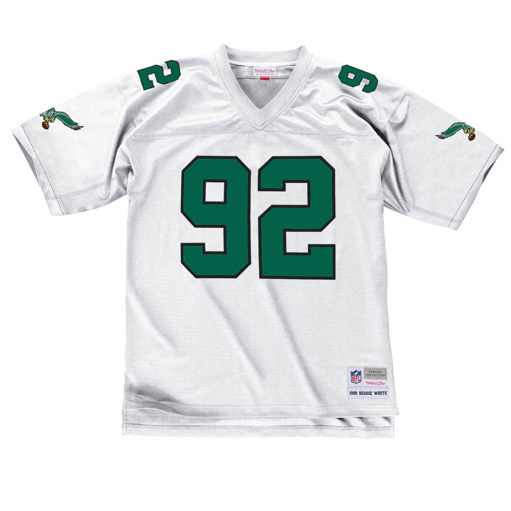 Maillot De Joueur Retraité Authentique Mitchell & Ness Reggie White Kelly Green Philadelphia Eagles 1992 Authentic Throwback Retired Player Jersey