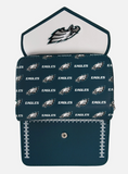Philadelphia Eagles Womens Stitched Little Earth Wallet