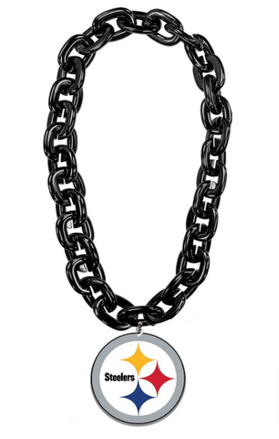 Pittsburgh Steelers 3D Foam Fan Big Chain Necklace