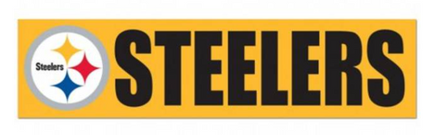 Pittsburgh Steelers Bumper Strip Sticker