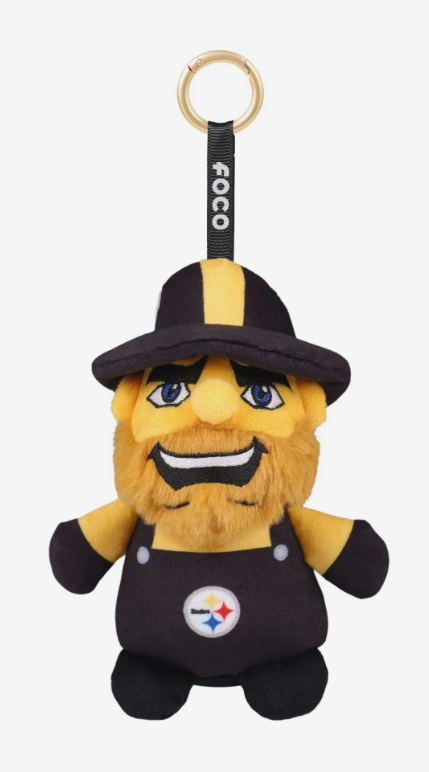 Pittsburgh Steelers Plush Teamie Beanie Mascot Bag Charm Keychain