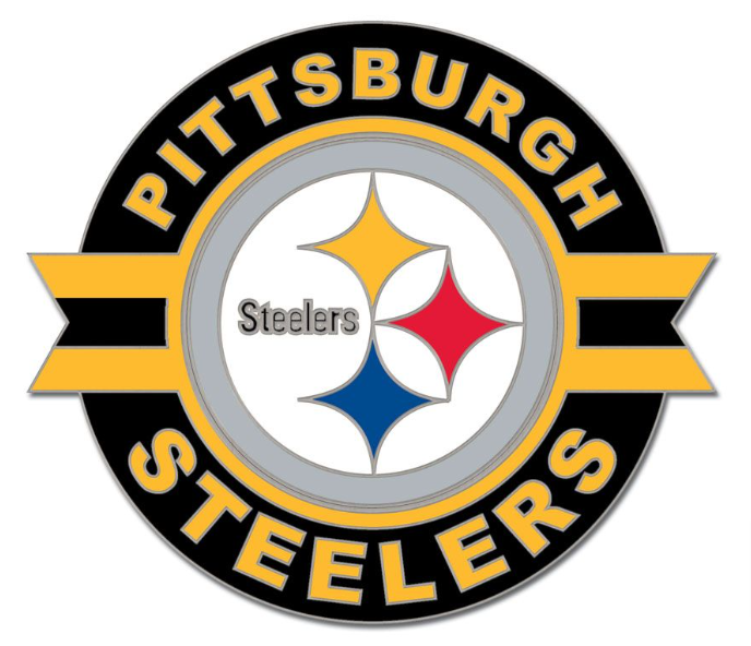 Pittsburgh Steelers Retro Lapel Pin - THE 4TH QUARTER