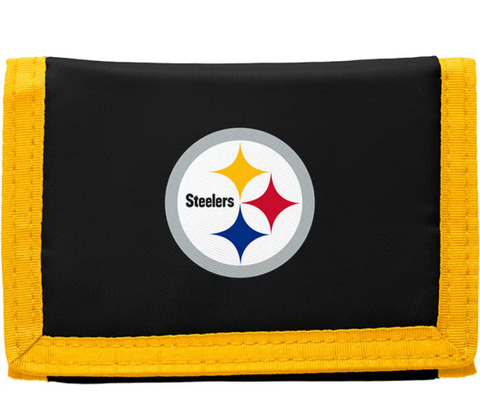 Pittsburgh Steelers Trifold Velcro Wallet