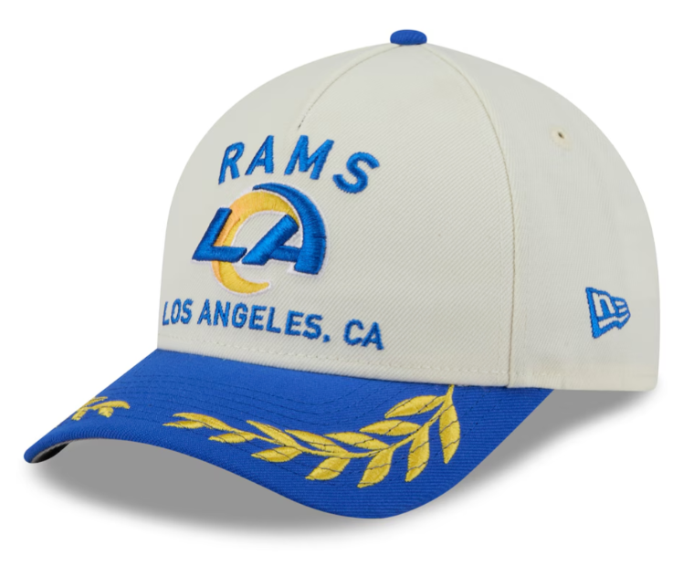 Los Angeles Rams Snapback 9Fifty New Era A-Frame M-Crown 2025 Draft Cap Hat - THE 4TH QUARTER