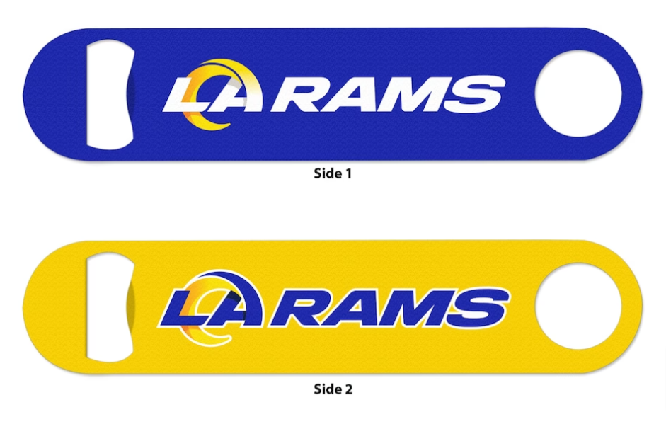 Los Angeles Rams Steel Double Sided Bottle Opener