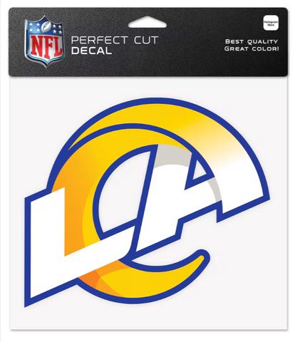 Los Angeles Rams Decal Logo 8x8 Die-Cut Sticker