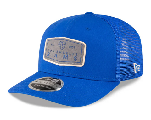 Los Angeles Rams Snapback New Era 9Seventy Labeled Stretch-Snap Cap Hat Blue