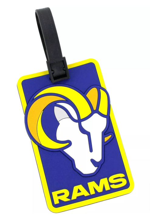 Los Angeles Rams Luggage Bag Tag - THE 4TH QUARTER
