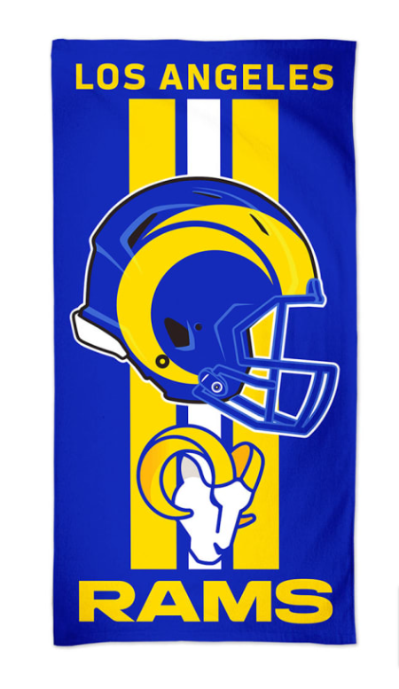 Los Angeles Rams WinCraft 30" x 60" Beach Towel - THE 4TH QUARTER