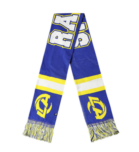 Los Angeles Rams 47 Breakaway Knit Scarf - THE 4TH QUARTER
