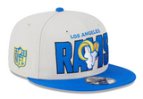 Los Angeles Rams Snapback New Era 2023 NFL Draft Cap Hat Stone