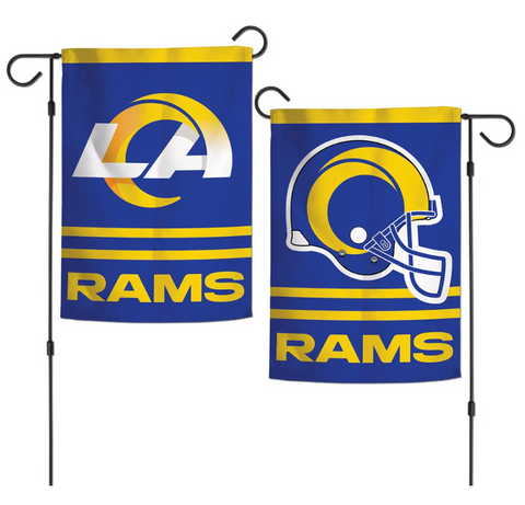 Los Angeles Rams 12'' x 18'' Double-Sided Garden Flag